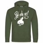 deinshirt Kapuzenpullover Herren Yeehaw Mit Print Grün/Dunkelgrün deinshirt Kapuzenpullover Herren Yeehaw Mit Print Grün/Dunkelgrün
