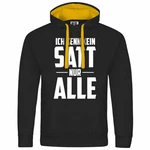 deinshirt Kapuzenpullover Herren Ich kenn kein satt nur alle Gelb/Braun/Schwarz/Grün deinshirt Kapuzenpullover Herren Ich kenn kein satt nur alle Gelb/Braun/Schwarz/Grün