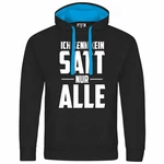 deinshirt Kapuzenpullover Herren Ich kenn kein satt nur alle Blau/Braun/Schwarz/Hellblau/Lila deinshirt Kapuzenpullover Herren Ich kenn kein satt nur alle Blau/Braun/Schwarz/Hellblau/Lila
