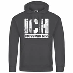 deinshirt Kapuzenpullover Ich muss gar nix Hellgrau/Dunkelgrau/Dunkelblau/Gold/Grau/Schwarz deinshirt Kapuzenpullover Ich muss gar nix Hellgrau/Dunkelgrau/Dunkelblau/Gold/Grau/Schwarz