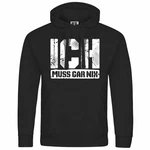deinshirt Kapuzenpullover Ich muss gar nix Schwarz/Dunkelblau/Gold deinshirt Kapuzenpullover Ich muss gar nix Schwarz/Dunkelblau/Gold