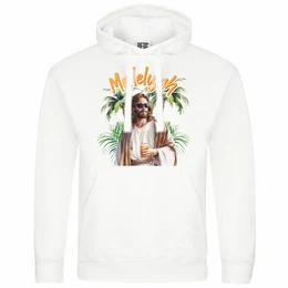 Kapuzenpullover Herren Kapuzenpullover Mallelujah Mit Print Motiv, Grafik