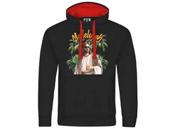 deinshirt Kapuzenpullover Mallelujah Mit Print Motiv Schwarz