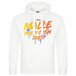 deinshirt Kapuzenpullover Malle Partycrew 2024 Braun/Weiß/Rosa/Rot/Gelb/Beige/Mischfarben/Grün