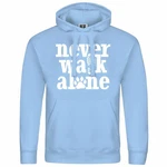deinshirt Kapuzenpullover Herren Never walk alone deinshirt Kapuzenpullover Herren Never walk alone