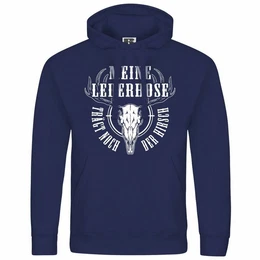 Kapuzenpullover Herren Kapuzenpullover Meine Lederhose trgt noch der Hirsch Mit Print Motiv, Grafik
