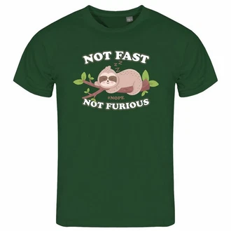 deinshirt Print-Shirt Herren T-Shirt Faultier Not Fast Not Furious Funshirt deinshirt Print-Shirt Herren T-Shirt Faultier Not Fast Not Furious Funshirt