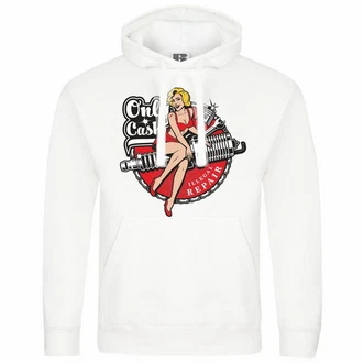 deinshirt Kapuzenpullover Only Cash Mit Print Motiv Rot/Beige