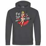 deinshirt Kapuzenpullover Only Cash Mit Print Motiv Dunkelgrau/Beige/Hellgrau/Rot/Grau