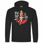 deinshirt Kapuzenpullover Only Cash Mit Print Motiv Rot/Schwarz