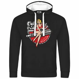 Kapuzenpullover Herren Kapuzenpullover Only Cash Mit Print Motiv, Grafik
