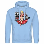 deinshirt Kapuzenpullover Only Cash Mit Print Motiv Hellblau/Blau deinshirt Kapuzenpullover Only Cash Mit Print Motiv Hellblau/Blau