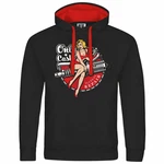 deinshirt Kapuzenpullover Only Cash Mit Print Motiv Rot/Schwarz/Dunkelrot deinshirt Kapuzenpullover Only Cash Mit Print Motiv Rot/Schwarz/Dunkelrot
