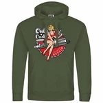 deinshirt Kapuzenpullover Only Cash Mit Print Motiv Dunkelgrün/Grün deinshirt Kapuzenpullover Only Cash Mit Print Motiv Dunkelgrün/Grün