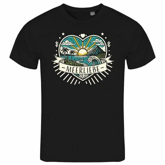 deinshirt Print-Shirt Herren T-Shirt Ich Liebe das Meer Funshirt