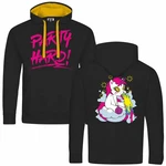 deinshirt Kapuzenpullover Herren PARTY Einhorn Rosa