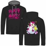 deinshirt Kapuzenpullover Herren PARTY Einhorn Rosa
