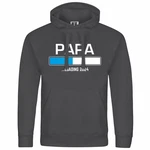 deinshirt Kapuzenpullover Papa loading Mit Print Motiv Grafik Hellblau/Braun/Grau/Blau/Dunkelgrau