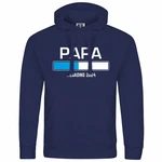 deinshirt Kapuzenpullover Papa loading Mit Print Motiv Grafik Blau/Dunkelblau/Hellblau