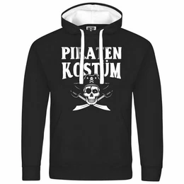 Kapuzenpullover Herren Kapuzenpullover PIRATENKOSTM Mit Print Motiv, Grafik