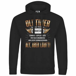 Kapuzenpullover Herren Kapuzenpullover Oldtimer im Ruhestand Mit Print Motiv, Grafik
