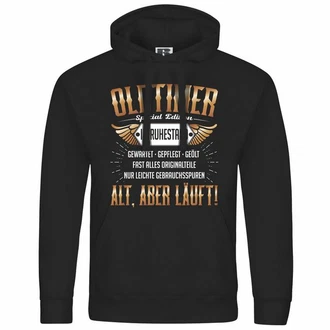 deinshirt Kapuzenpullover Herren Oldtimer im Ruhestand 