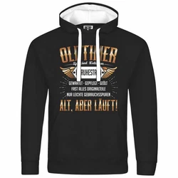deinshirt Kapuzenpullover Herren Oldtimer im Ruhestand 