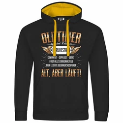 deinshirt Kapuzenpullover Herren Oldtimer im Ruhestand 