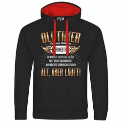 deinshirt Kapuzenpullover Herren Oldtimer im Ruhestand 