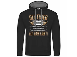 deinshirt Kapuzenpullover Herren Oldtimer im Ruhestand 