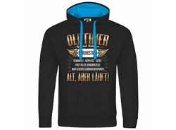 deinshirt Kapuzenpullover Herren Oldtimer im Ruhestand 