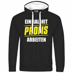 deinshirt Kapuzenpullover Einmal mit Profis arbeiten Schwarz/Braun/Grau/Dunkelgrau deinshirt Kapuzenpullover Einmal mit Profis arbeiten Schwarz/Braun/Grau/Dunkelgrau