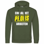 deinshirt Kapuzenpullover Einmal mit Profis arbeiten Dunkelgrün/Grün/Neonfarben/Braun deinshirt Kapuzenpullover Einmal mit Profis arbeiten Dunkelgrün/Grün/Neonfarben/Braun