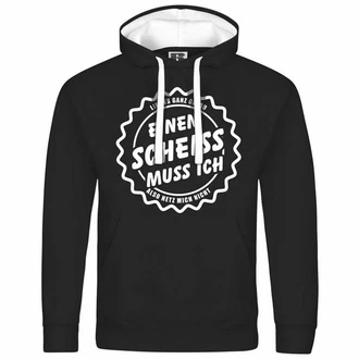 deinshirt Kapuzenpullover Herren Mit Print Motiv Creme/Schwarz/Weiß/Beige