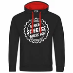 deinshirt Kapuzenpullover Herren Mit Print Motiv Rot/Creme/Schwarz/Braun deinshirt Kapuzenpullover Herren Mit Print Motiv Rot/Creme/Schwarz/Braun