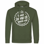 deinshirt Kapuzenpullover Herren Mit Print Motiv Grün/Dunkelgrün