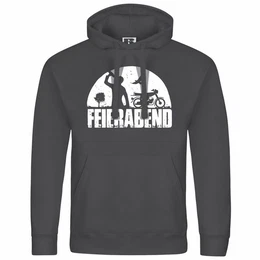 Kapuzenpullover Herren Kapuzenpullover Feierabend Simson Mit Print Motiv, Grafik