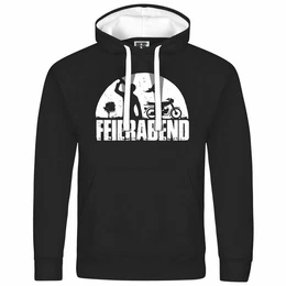 Kapuzenpullover Herren Kapuzenpullover Feierabend Simson Mit Print Motiv, Grafik