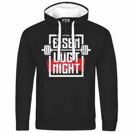 Kapuzenpullover Herren Kapuzenpullover Eisen lgt nicht Mit Print Motiv, Grafik