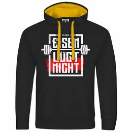 Kapuzenpullover Herren Kapuzenpullover Eisen lgt nicht Mit Print Motiv, Grafik
