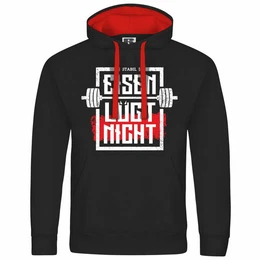 Kapuzenpullover Herren Kapuzenpullover Eisen lgt nicht Mit Print Motiv, Grafik