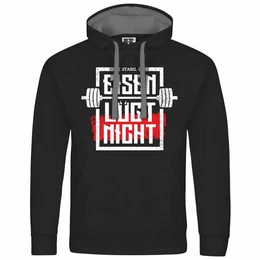 Kapuzenpullover Herren Kapuzenpullover Eisen lgt nicht Mit Print Motiv, Grafik