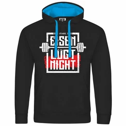 Kapuzenpullover Herren Kapuzenpullover Eisen lgt nicht Mit Print Motiv, Grafik