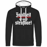 deinshirt Kapuzenpullover Herren Faulheit ist nicht strafbar Grau/Beige/Braun/Rot/Lila