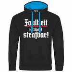 deinshirt Kapuzenpullover Herren Faulheit ist nicht strafbar Grau/Rot/Braun/Beige/Lila