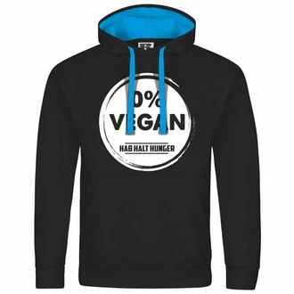deinshirt Herren Kapuzenpullover Null Prozent VEGAN Mit Print Motiv Blau/Rot/Türkis/Schwarz/Hellblau deinshirt Herren Kapuzenpullover Null Prozent VEGAN Mit Print Motiv Blau/Rot/Türkis/Schwarz/Hellblau