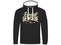 deinshirt Kapuzenpullover Herren Feinkostgewölbe Mit Print Motiv Gelb/Gold/Beige/Weiß