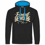deinshirt Kapuzenpullover Herren Feinkostgewölbe Mit Print Motiv Gelb/Türkis