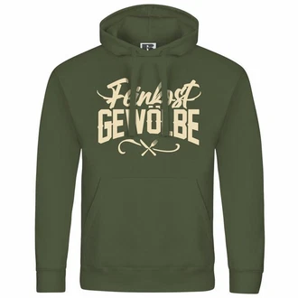 deinshirt Kapuzenpullover Herren Feinkostgewölbe Mit Print Motiv Dunkelgrün