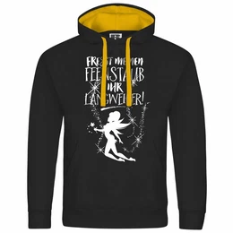 Kapuzenpullover Herren Kapuzenpullover Fresst meinen Feenstaub ihr Langweiler Mit Print Motiv, Grafik